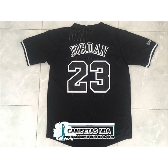 Camiseta Manga Corta Bulls Michael Jordan Negro